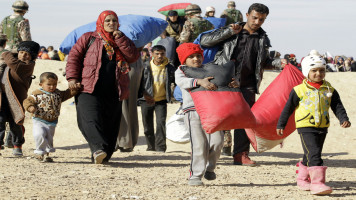 Rukban refugee camp AFP