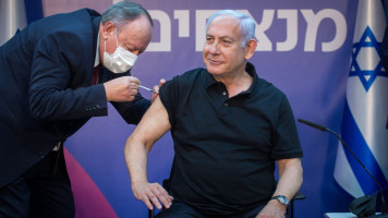 Benjamin Netanyahu -- getty