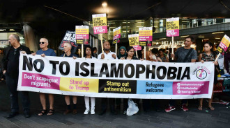 Islamophobia demo London anadolu