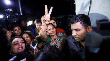 India gang rape -- afp