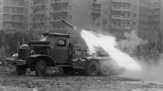 Lebanon civil war 1975 GETTY