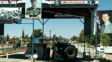 Syria checkpoint -- AFP