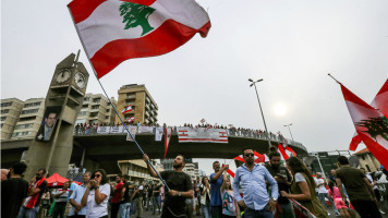 Lebanese protests -- Getty