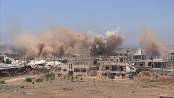 Syria - Daraa inhuman airstrikes