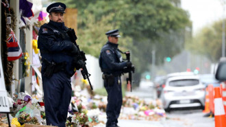 NZ police mosque - Getty