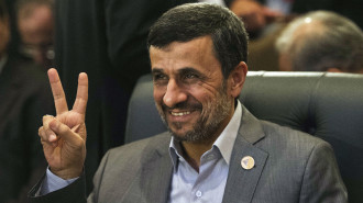 Former President Ahmadinejad has claimed Iranian intelligence was infiltrated by Israel [Getty]