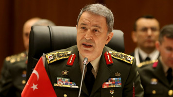 hulusi akar syria turkey defence minister getty