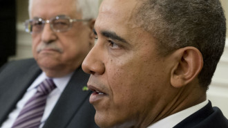 OBama Abbas - AFP