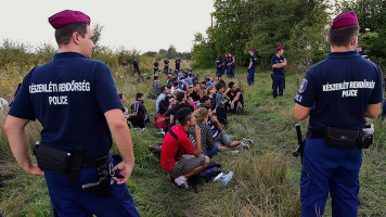 Hungary border crossing