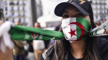 Algerian woman afp