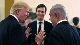 Trump Bibi Kushner - Getty