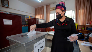 North Cyprus vote - GETTY