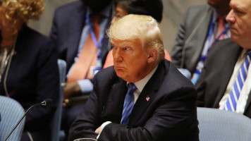 Trump at UN on Iran - Getty