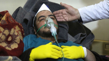 Syria gas attack [AFP]