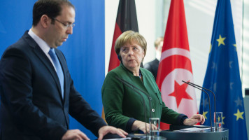 Merkel and Chahed