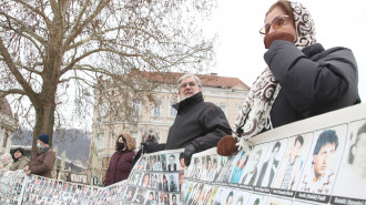 Srebrenica victims relatives anadolu