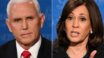 mike pence kamala harris getty