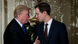 Trump and Kushner - AFP