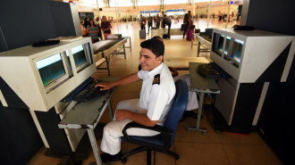 Egypt airport security AFP