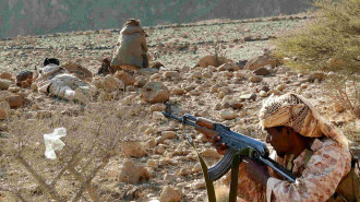 Pro-government forces in Hadramawt, Yemen