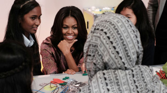 Michelle Obama, Qatar GETTY