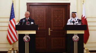 Tillerson Doha [Getty]