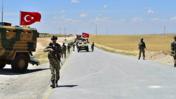 Turkish troops -- AFP