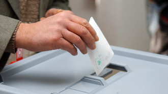 Palestinian election voter - Getty