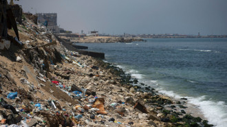 Gaza sea pollution