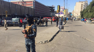 Police in Baghdad [Getty]