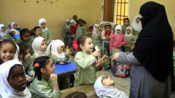 Sudan school Syrian refugee kids