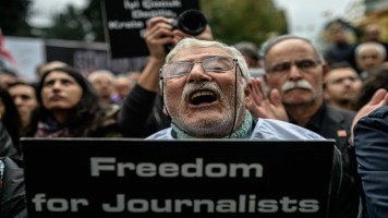 Turkey journalists AFP