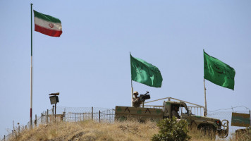 Iran Iraq border ANADOLU