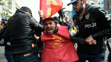 Turkey protest Getty