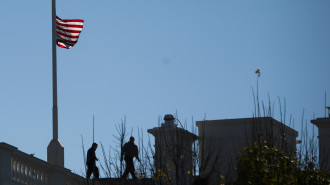 US flag California shooting 