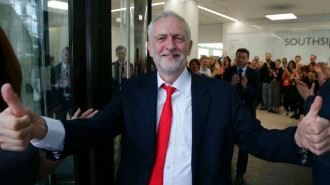 Corbyn victory -AFP 