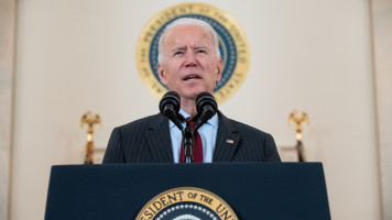 President Biden Speech [AFP by Getty]