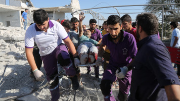 maarat al numan injured getty