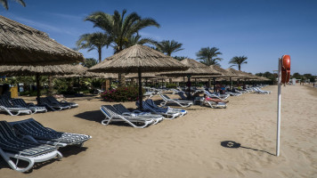 Sharm beach AFP