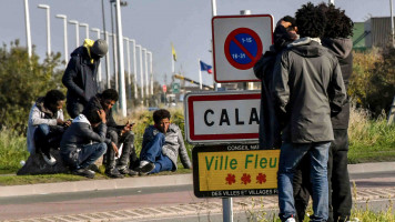 Calais Macron 3 - Getty