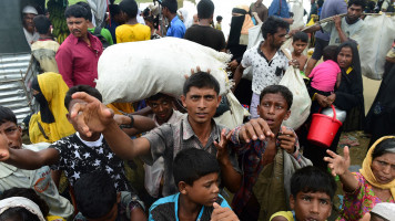 Rohingya refugees