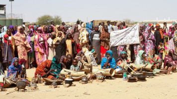 darfur refugee protest