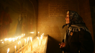 Christians Syria -- AFP