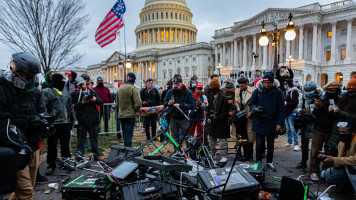 White house riot - Getty