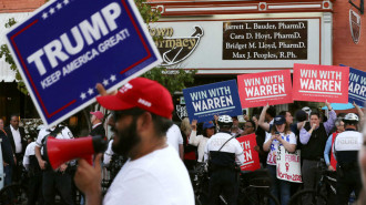 US election 2020 posters - Getty