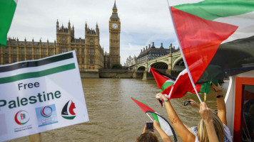 London BDS protest