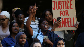 Grenfell protests GETTY