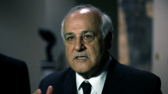 Palestine's ambassador to the UN, Riyad Mansour.