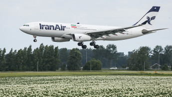 Iran Air Airbus A330 Landing