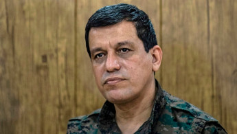 Mazloum Abdi, head of the Syrian Democratic Forces, in 2020